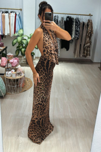 "Helen" Leopard Dress